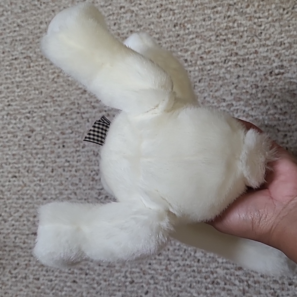 Gund Rudy White Rabbit Stuffed Toy - Picture 5 of 6
